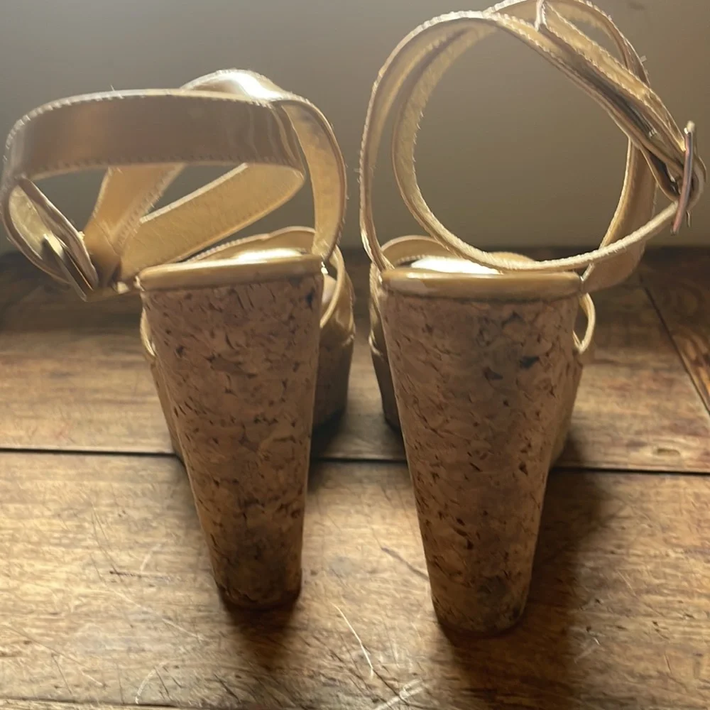 Jimmy Choo Wedges sz 38 1/2 incl orig box and dust bag - Picture 12 of 13